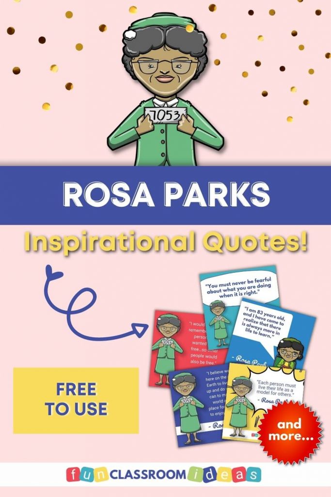 rosa parks inspirational quotes