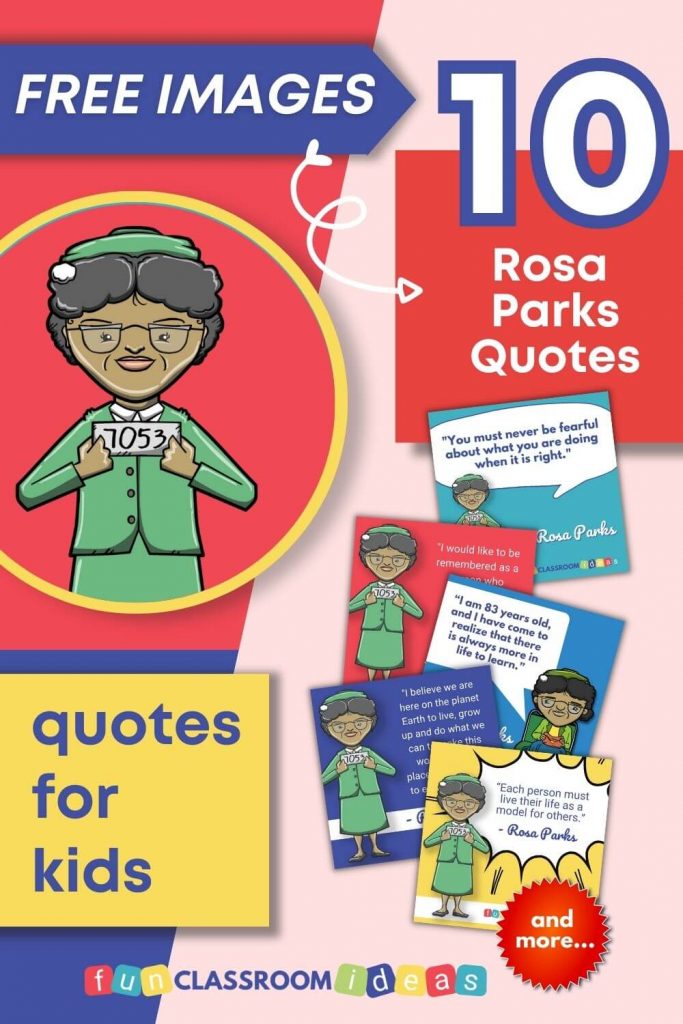 rosa parks quotes for kids