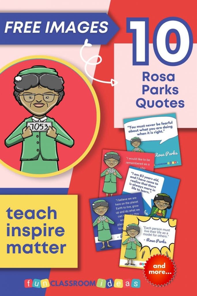 rosa parks quotes inspirational